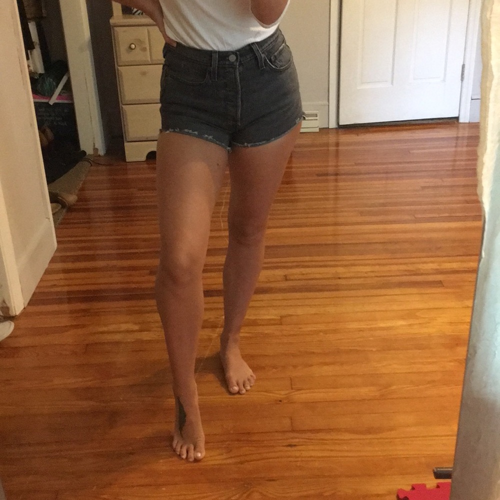 Levi’s Black Denim Shorts